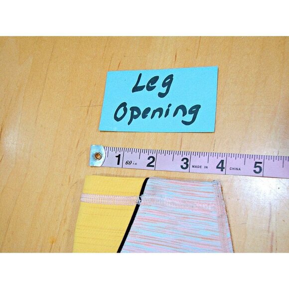 GapFit Womens Blackout Technology Peach Heather Pull On Capri Leggings Size M - Picture 6 of 11